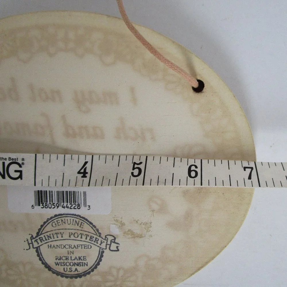 Trinity Pottery plaque - Picture 4 of 5
